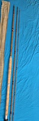 EDGAR SEALEY 12FT SPLITCANE ALL ROUND SALMON FLY ROD  - Image 1 of 4