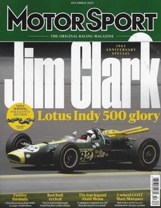 Motor Sport Magazine December 2025  Jim Clark - Picture 1 of 1