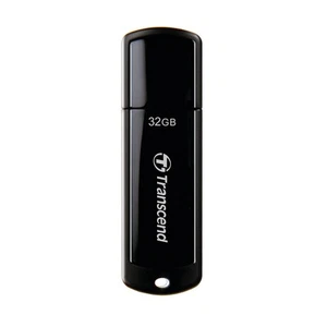 Transcend JetFlash 700 USB Flash Drive 32GB USB3.0 Black TS32GJF700 - Afbeelding 1 van 1