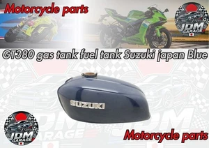 GT380 gas tank fuel tank Suzuki japan Blue - Picture 1 of 13