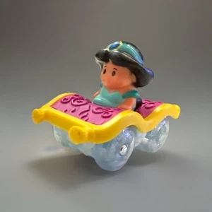 Fisher Price Little People Wheelies Prinzessin Jasmin fliegender Teppich Auto 2014 Rarität - Bild 1 von 15