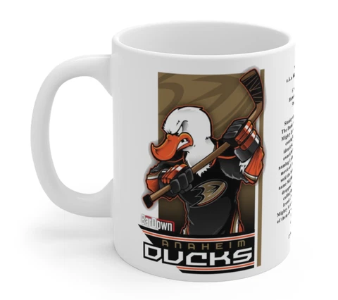 Anaheim Ducks ART Mug Coffee Tea Gift Fun Team Hockey Souvenir Cover
