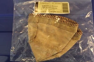Longaberger Autumn Path Chestnut Small Oval Diamond Basket Liner #23713290 NEW - Picture 1 of 7