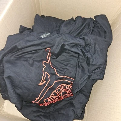 New Lot Of 20 Jordan T-Shirt Jumpman Basketball Tee Tshirt adult Large & XL 🔥 $ - Image 1 of 4