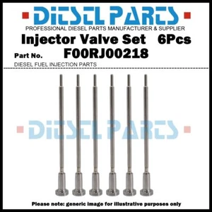 6Pcs Injector Control Valve Set F00RJ00218 for Renault Premium 11.1L 0445120004 - Picture 1 of 6