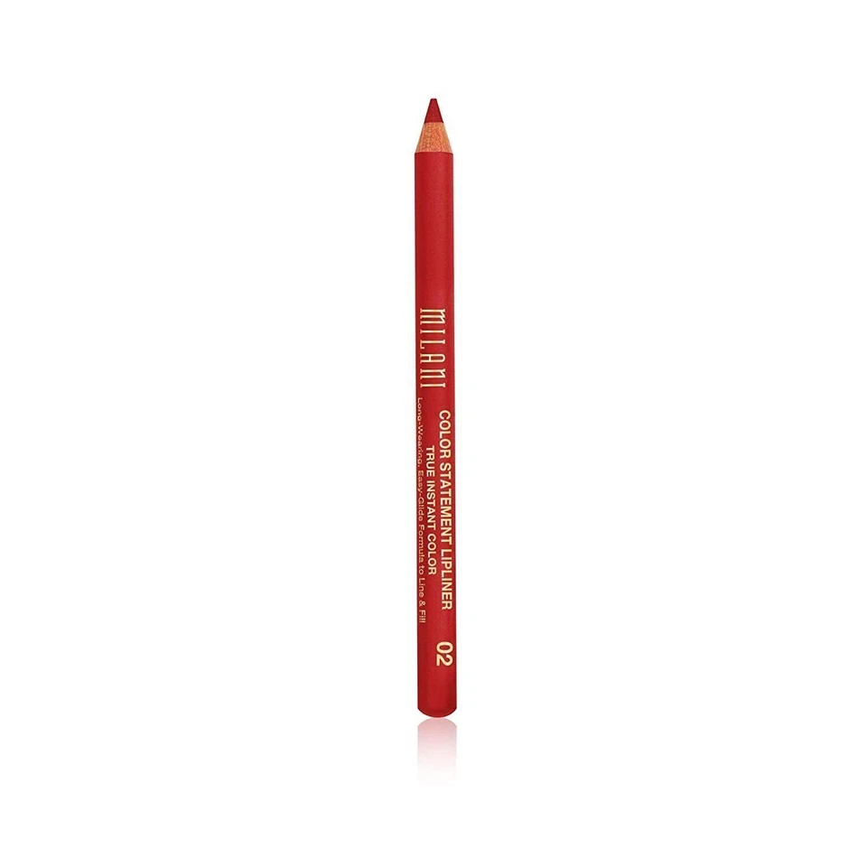 Milani Color Statement Lip Liner, True Red #02 New Sealed - Image 1 of 1