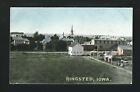 Ringsted Iowa IA c1907 Birdseye View of Town, Main Street District to the Right