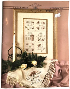 Parche Vintage Cross 'N A Needlework Story Hardanger por Emie Bishop Patrón 114 - Imagen 1 de 2