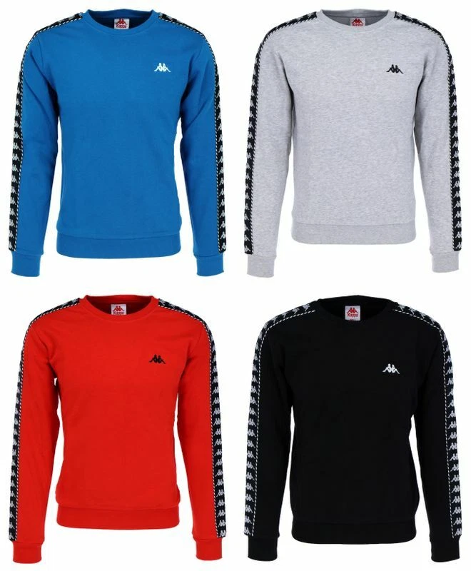 KAPPA ILDAN Felpa Da Uomo Con Nastro Logo - Immagine 1 di 1