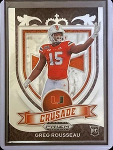 Greg Rousseau - 2021 Panini Draft Picks Prizm Football - Rookie #179 - Bild 1 von 1