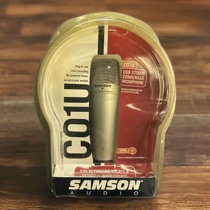 Samson C01U - USB Studio Condenser Microphone Condenser Cable Consumer Untested - Picture 1 of 2