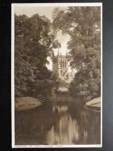 Cambridge: ST. JOHN'S COLLEGE CHAPEL No.9986 c1940's by Photochrom Co - Picture 1 of 1