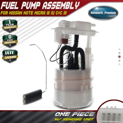 Fuel Pump Module Assembly For Nissan Micra III Note Micra C+C III Petrol 03-12 - Image 1 of 4