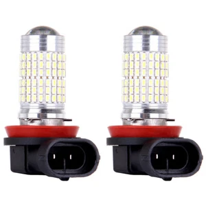 H11 White Xenon LED Bulbs For Car DRL Fog/Driving Light Lamp Replacement - Picture 1 of 7