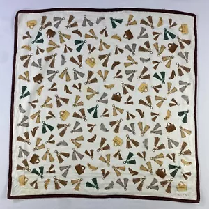 Vintage Celine Handkerchief Neckerchief Bandana Pocket Square - Picture 1 of 5