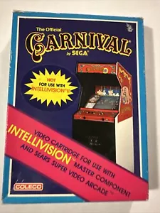 Carnival intellivision Authentic Vintage Video Game Cartridge - Picture 1 of 19