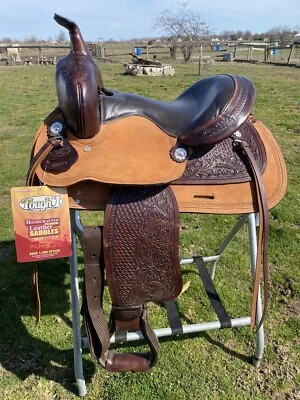Royal King 13" Dodge Premier Youth Western saddle - Image 1 of 4