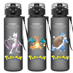 Pokemon 560ml Water Bottle - Mewtwo - Charizard - Blastoise - Picture 1 of 13