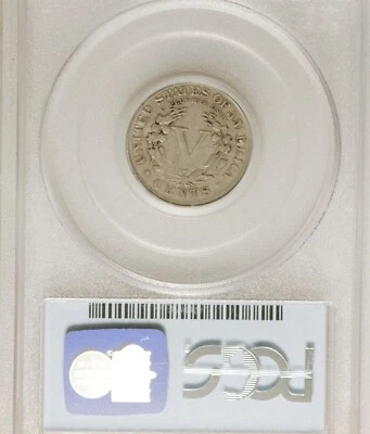 1898 PCGS VF20 Foreign Planchet Liberty Nickel $900-APR Very Rare V 5C Error - Image 1 of 4