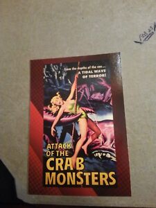 ATTACK OF THE CRAB MONSTERS 2007 BREYGENT 1957 POSTER CARD #30 FREE SHIPPING 