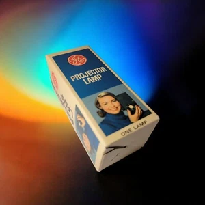 Vintage NOS GE General Electric DEK DFW 500W 120V Projection Projector Lamp Bulb - Picture 1 of 6