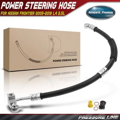 Напорный шланг гидроусилителя руля в сборе для Nissan Frontier 2005-2018 L4 2,5 л - Изображение 1 из 4