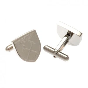 West Ham United FC Stainless Steel Formed Cufflinks - Brand New Official Merchan - Picture 1 of 2