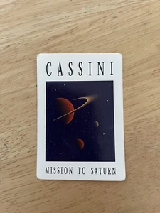 CASSINI - Calcomanía/Pegatina Misión a Saturno NASA Misión de Investigación Espacial 1997-2017 - Imagen 1 de 4