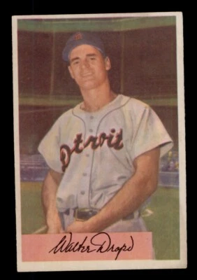 1954 BOWMAN #7 WALT DROPO DETROIT TIGERS - Image 1 of 2