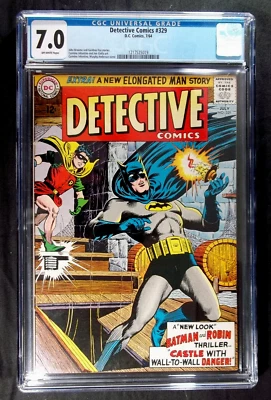 Detective Comics #329 CGC 7.0  Batman vintage DC comics 1964 - Image 1 of 3