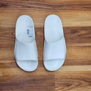 Gymshark Unisex Adulto Descanso Día Toboganes LB3 Blanco Talla EE. UU.: M6/W7 UE: 38,5 - Imagen 1 de 6