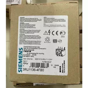 3RU1136-4FB0 1PC New SIEMENS 3RU1136-4FB0 Expedited Shipping - Picture 1 of 8