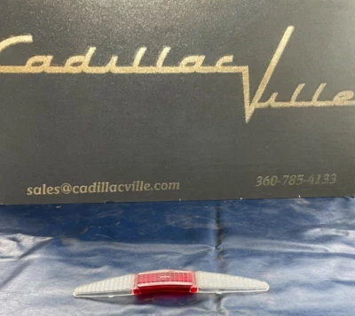 1967 1968 Cadillac Tail Light Lens Plastic DeVille Used Original Single #2 - Image 1 of 4