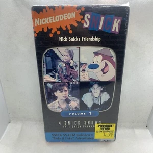 Nickelodeon SNICK Volume 1: Nick Snicks Friendship VHS Tape 1993 Ren and Stimpy - Picture 1 of 6