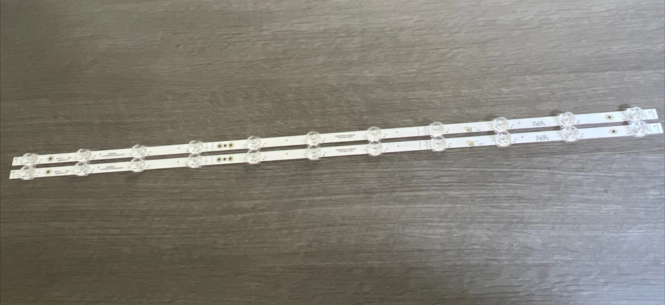 2 BARRETTES Leds Pour Tv HISENSE H43A7300 43AE7200 43AE7000 43a7320f