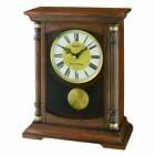 Seiko Clocks  Wooden Westminster Chime Battery Mantel Pendulum Clock QXQ034B