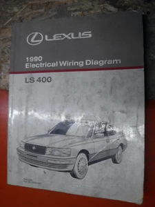 1990 LEXUS LS 400 ORIGINAL FACTORY ELECTRICAL WIRING DIAGRAM MANUAL SERVICE - Bild 1 von 5