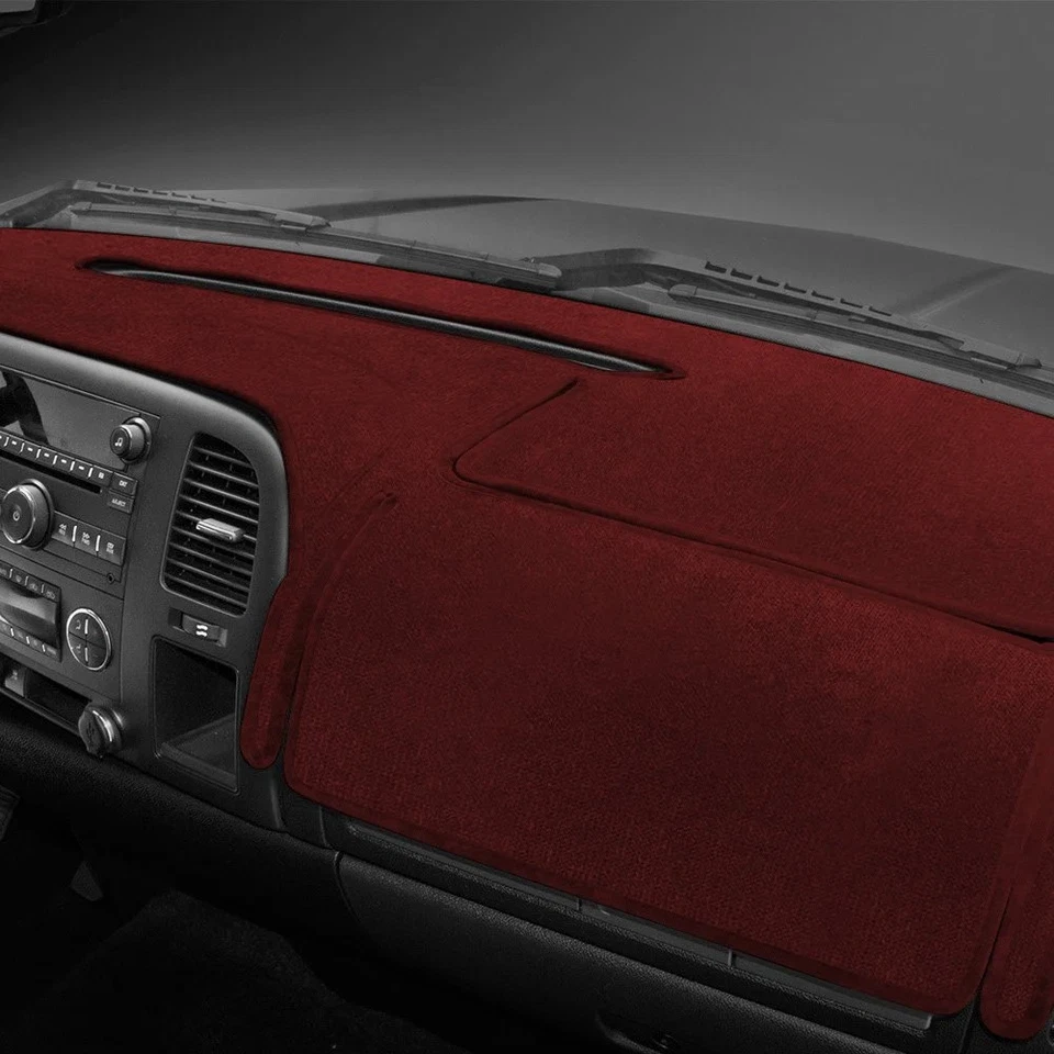 For Nissan Frontier 2002-2004 Coverking CDCV7NS085 Velour Red Custom Dash Cover Foto 1 de 4