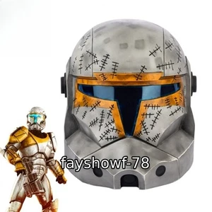 Star Wars Clone Commander Gregor 1:1 Cosplay Helm Replik Maske Halloween Requisite - Bild 1 von 18