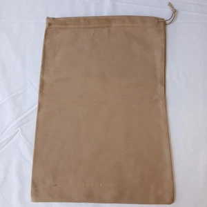 Burberry London hellbraun Baumwolle Kordelzug Staubbeutel Schutz 16” x 11” Neu - Bild 1 von 4