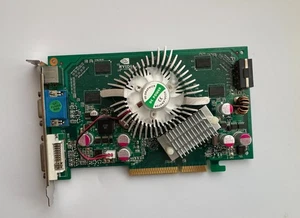 **Free worldship** New AGP Nvidia Geforce 7600GS 512MB 7600 Video Graphic Card - Picture 1 of 5