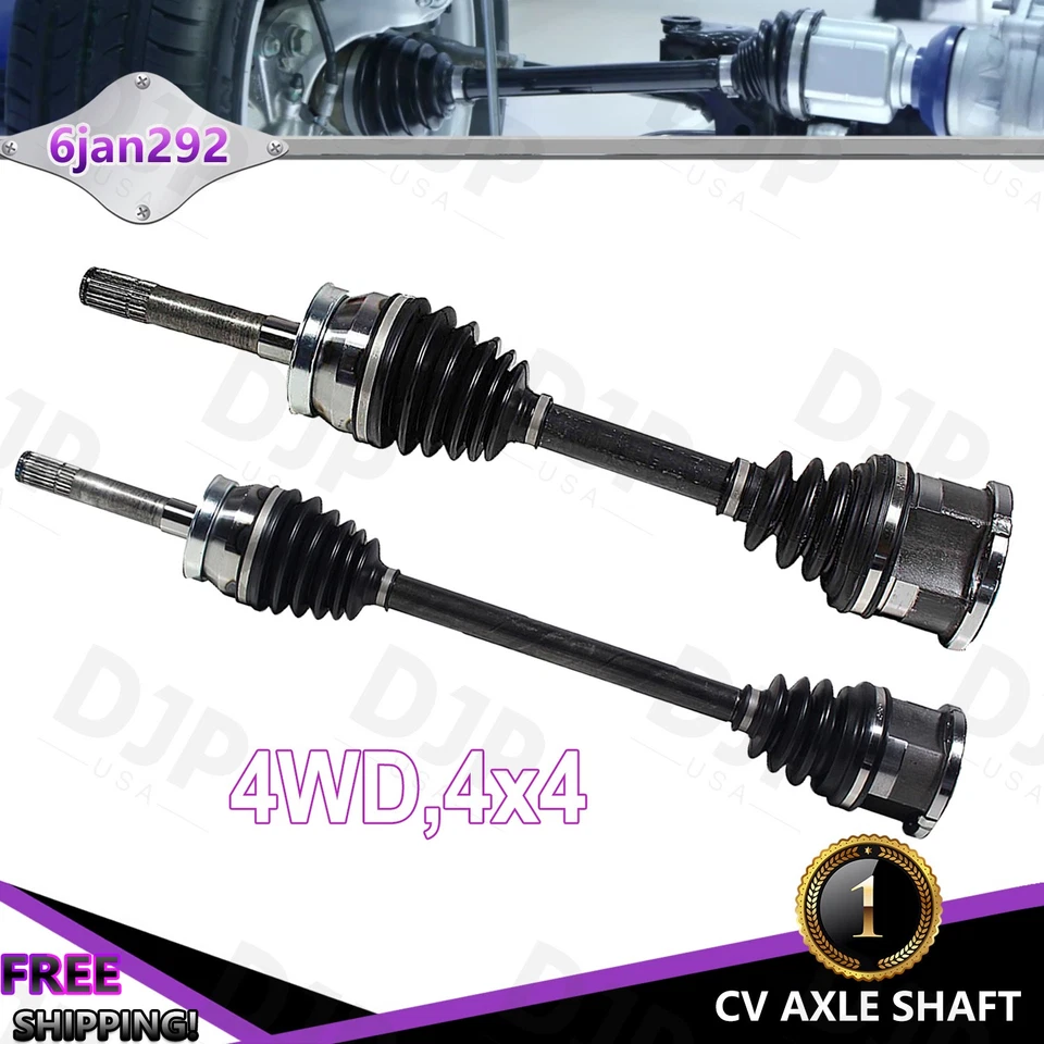 Eixo dianteiro para motorista e passageiro par CV para Nissan 720 Pickup 4WD 1983-1986 - Imagem 1 de 4