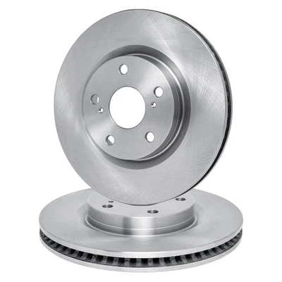 For Mazda 626 1988-1992 R1 Concepts WFPN1-80016 Plain Front Brake Rotor Set - Изображение 1 из 4