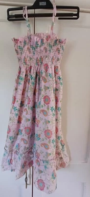 Summer Dress Girls 8/9 Floral Vintage - Image 1 of 4