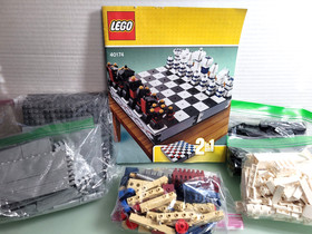 LEGO 40174 CHESS 2 in 1 100% Complete Instructions Retired 2022