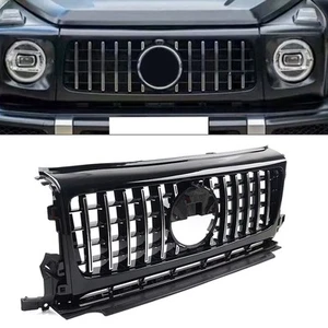 Parrilla de parachoques delantero estilo GTR para Mercedes Benz Clase G W464 G500 G550 19-24 - Imagen 1 de 13