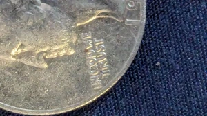 1981 quarter filled p error “In Cod We Trust” - Picture 1 of 4