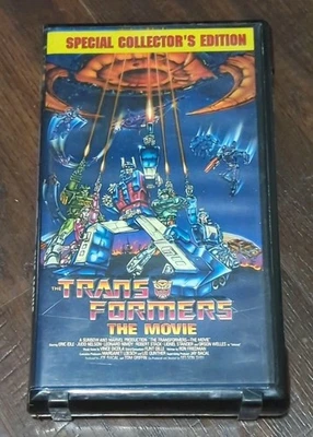 Transformers: The Movie Collector's Edition VHS, 2000, Rhino. Clam Shell Case VG - Image 1 of 4