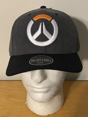 Sombrero Overwatch Ajustable a Presión NUEVO NUEVO CON ETIQUETAS Logo Bordado Foto 1 de 3