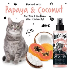 Profumo gatto Bugalugs papaia cocco deodorante per gatti - Foto 1 di 4